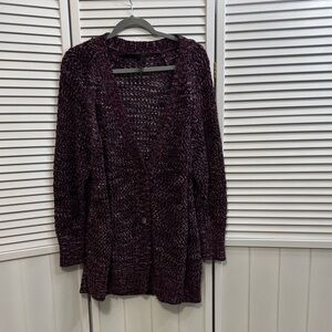 Melissa McCarthy Deep Purple Knit Accessory